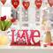 Glitzhome® 14.25" Valentine's LOVE Wooden Gnome Table Decor